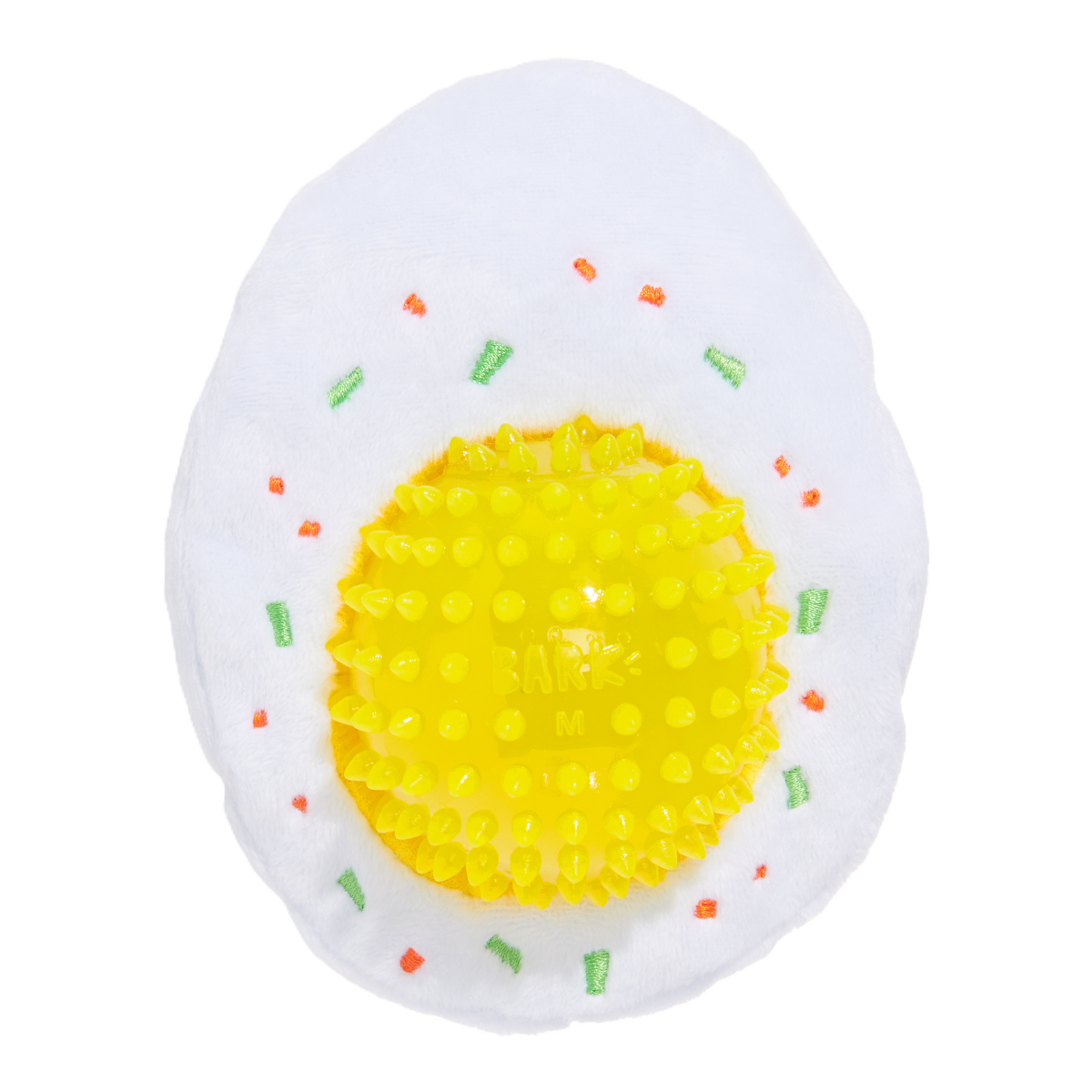 Deviled Begg Plush Multi-Part + Fetch Dog Toy